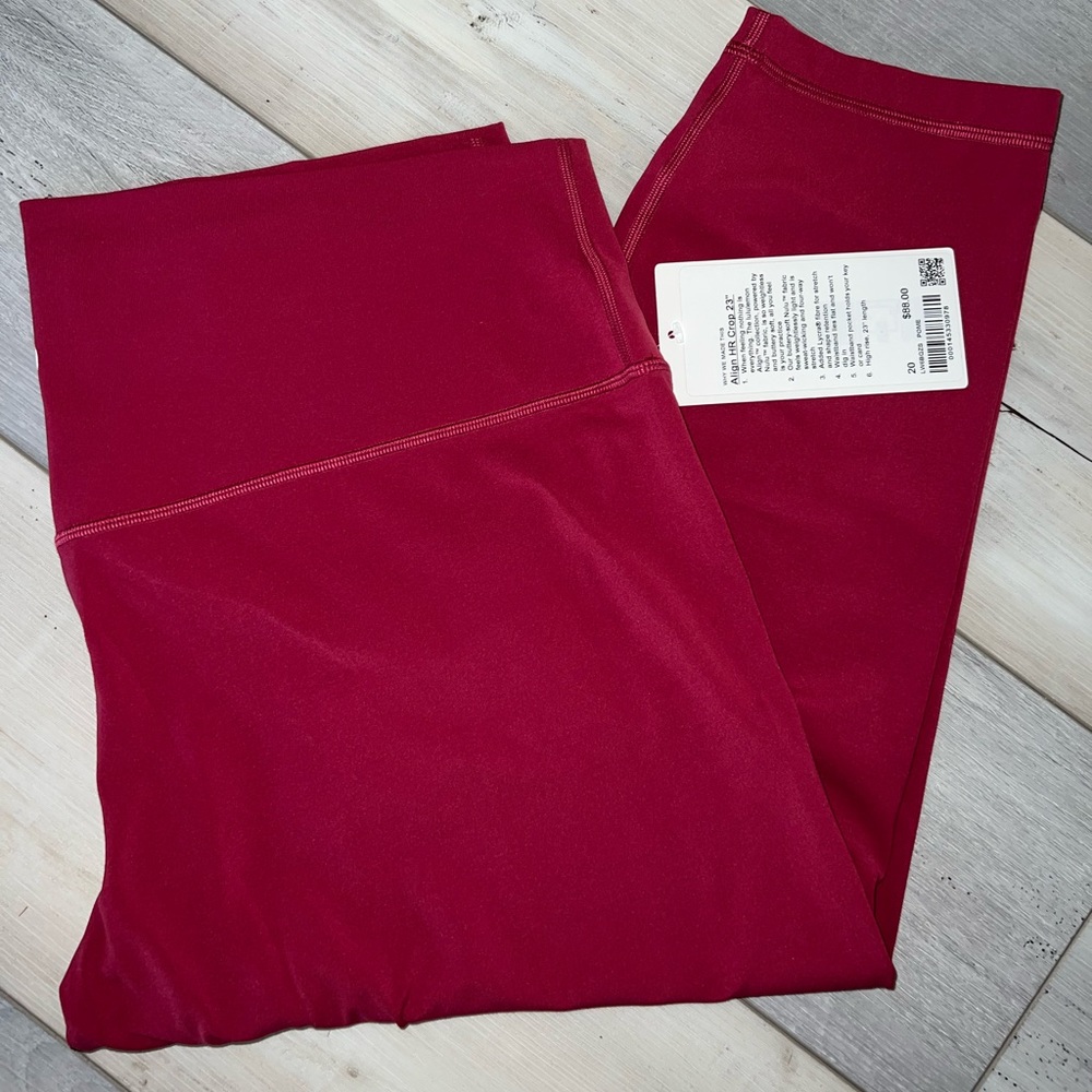 Align size 20 leggings cropped.